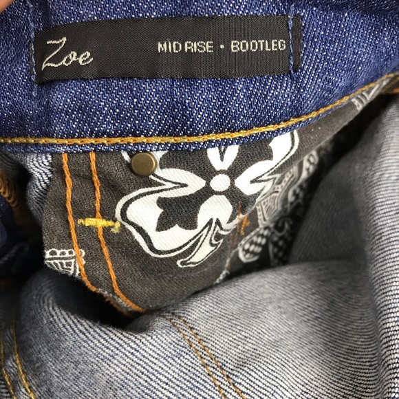 Lucky Brand Legend Zoe Mid Rise Bootleg Jeans - Picture 6 of 8